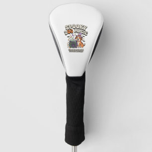 Halloween Dog Magic Vibes Golf Head Cover