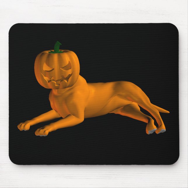 Halloween Dog Mouse Mat (Front)