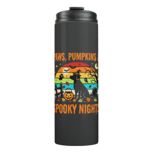 Halloween Dog Mum Spooky Night Thermal Tumbler