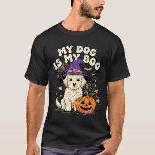 Halloween Dog My Dog Is My Boo T-Shirt