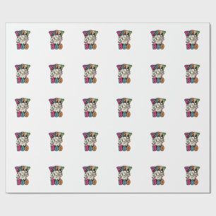 Halloween Dog Puppy Boo Wrapping Paper