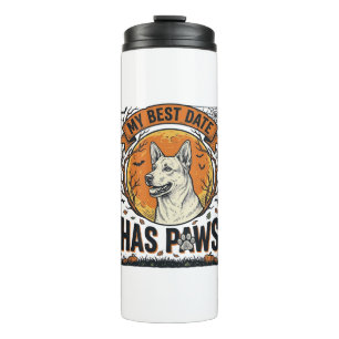 Halloween Dog Shirt For Proud Pet Parents Thermal Tumbler