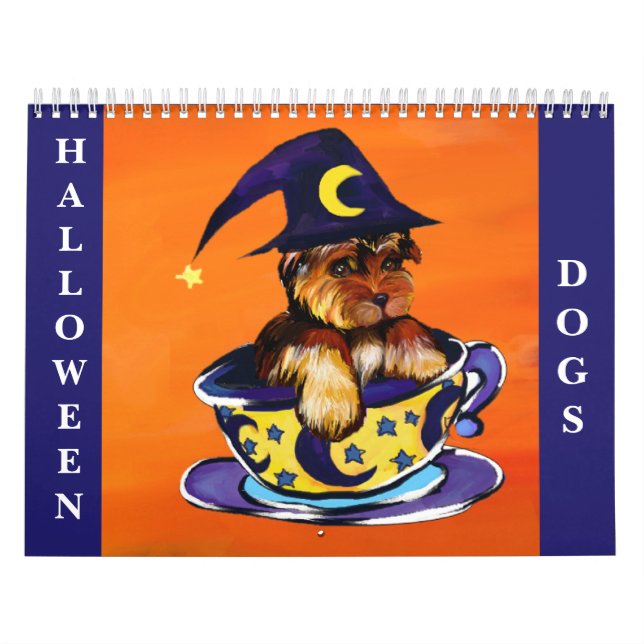 HALLOWEEN DOGS CALENDAR (Cover)