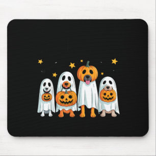 Halloween Dogs Spooky Vibes Mouse Mat