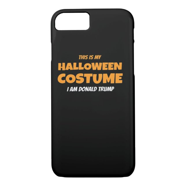 Halloween Donald  Costume Trumpkin Ideas Classic Case-Mate iPhone Case (Back)