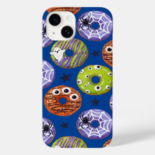 Halloween Donuts Pattern. Scary Doughnut Pattern. Case-Mate iPhone 14 Case