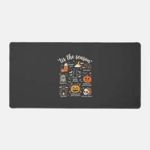 Halloween Doodles Tis the Season Witch Design Desk Mat