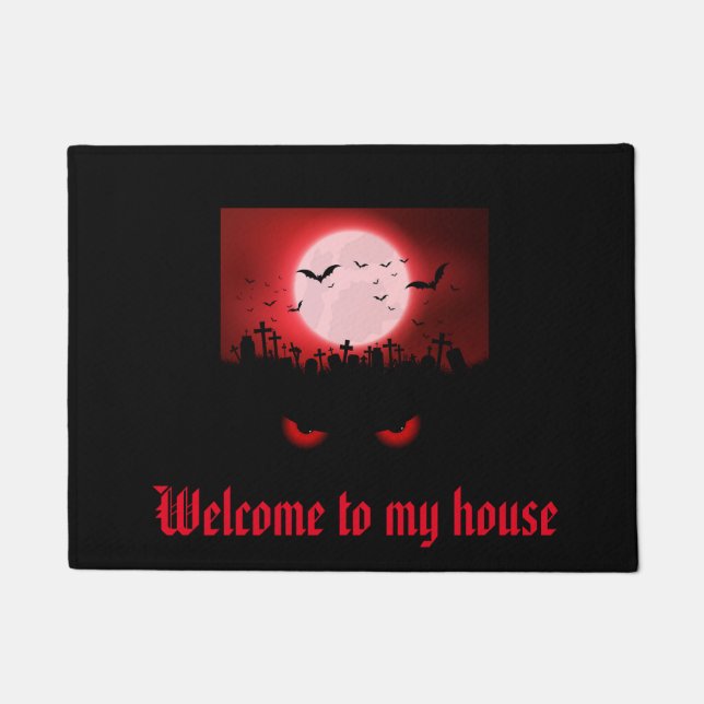Halloween Door Mat (Front)
