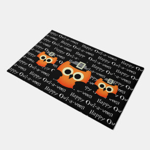 Halloween Door Mat-Owl Doormat