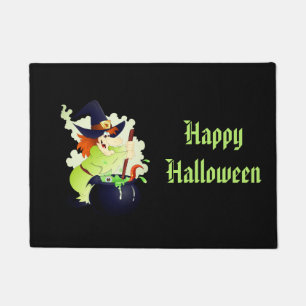 Halloween Door Mat-Witch Doormat