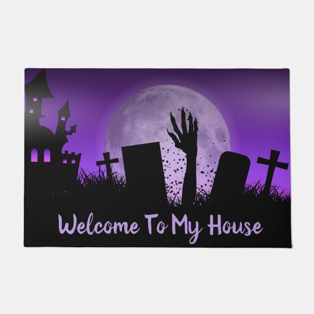 Halloween Doormat (Front)
