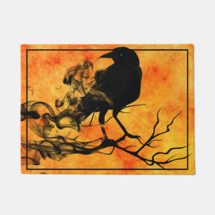 Halloween Doormat-Raven Doormat