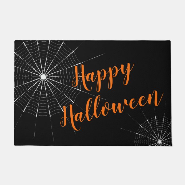 Halloween Doormat-Spider Webs Doormat (Front)