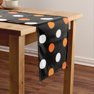 Halloween Dots Long Table Runner