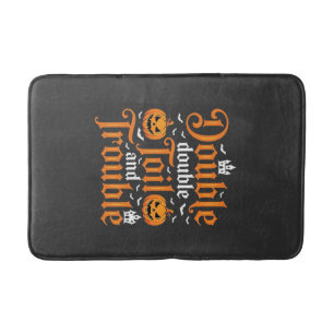 Halloween Double Double Toil and Trouble_1 Bath Mat