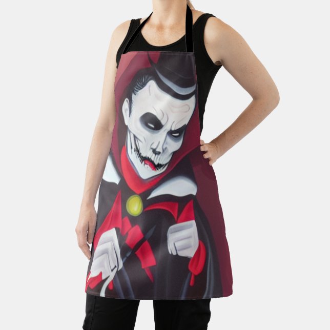 Halloween Dracula Apron (Insitu)