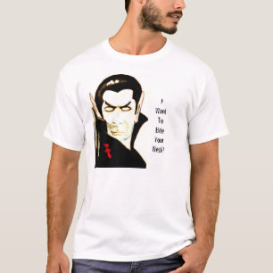 HALLOWEEN DRACULA BITES YOUR NECK tee