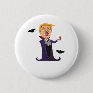 Halloween Dracula Funny 6 Cm Round Badge