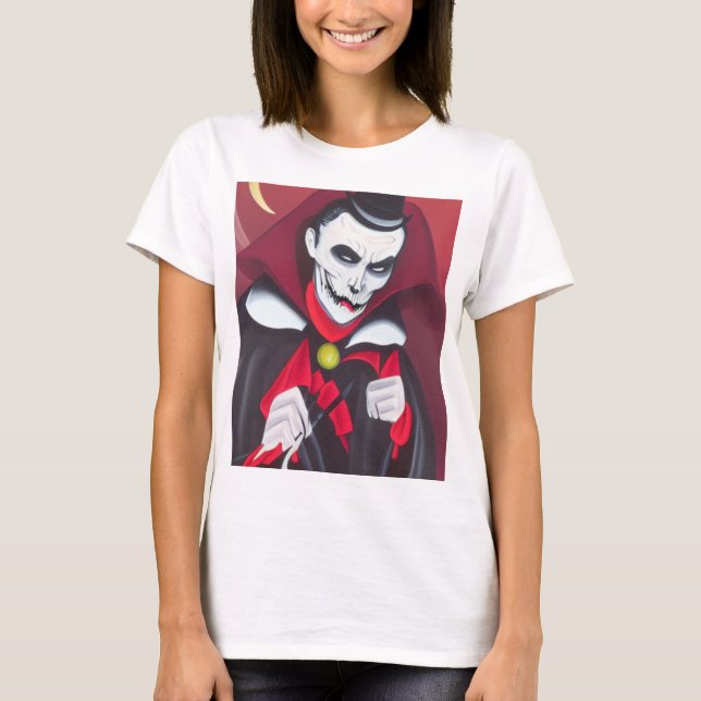 Halloween Dracula T-Shirt (Front)