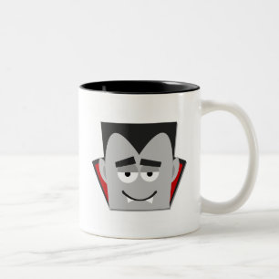 Halloween Dracula T-shirts and Gifts Two-Tone Coffee Mug
