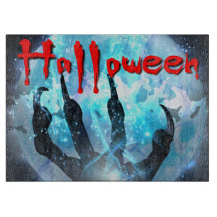 Halloween Dragon Claw Cutting Board