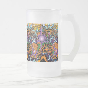 Halloween Dragon Frosted Mug