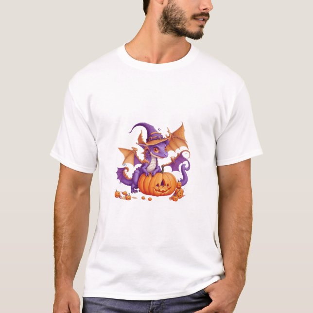 Halloween Dragon T-Shirt (Front)