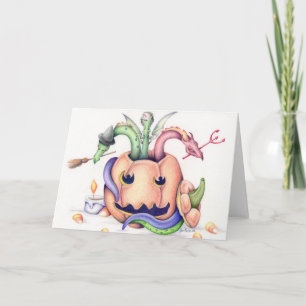 Halloween Dragons Card
