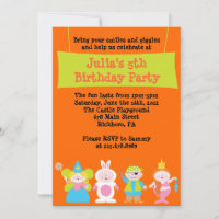 HALLOWEEN Dress Up Costume Party Birthday Invite