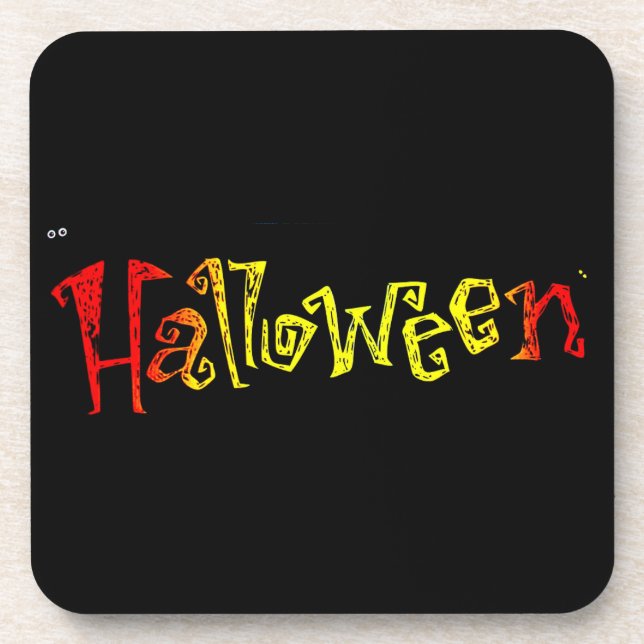Halloween Drink Coaster (Front)