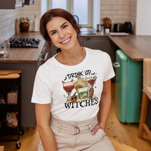 HALLOWEEN DRINK UP WITCHES | WINE LOVER T-Shirt (Creator Uploaded)