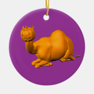 Halloween Dromedary Ceramic Tree Decoration