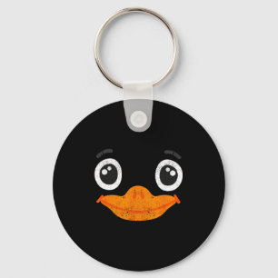 Halloween Duck Face Costume Animals Cute Easy Duck Key Ring