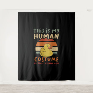 Halloween Duck Tapestry