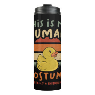Halloween Duck Thermal Tumbler