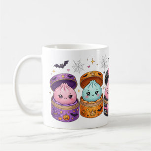 Halloween Dumpling Squishies in Sparkly Mystery Coffee Mug