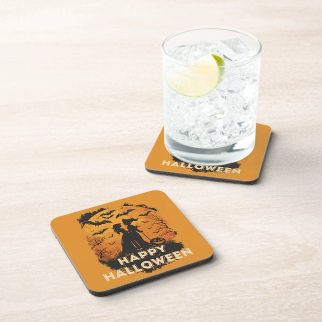 Halloween duo in moonlight coaster (Right Side)