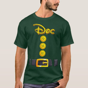 Halloween Dwarf Colour Matching Costume Simple Out T-Shirt