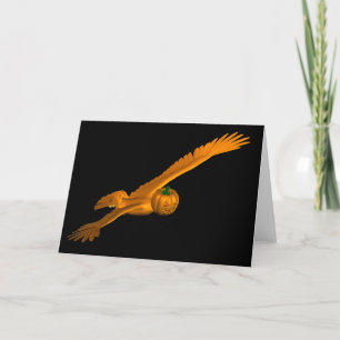 Halloween Eagle Card