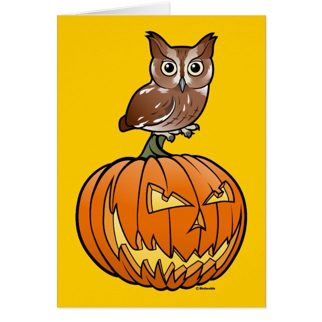 Halloween Eastern Screech Owl (Front)