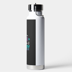 Halloween Eat Drink And Be Scary Design Water Bottle