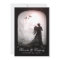 Halloween Elegant Love Silhouette Wedding Invite