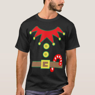 Halloween Elf Costume For Kids Men Women T-Shirt