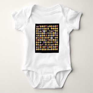 halloween emoji baby bodysuit
