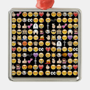 halloween emoji metal tree decoration