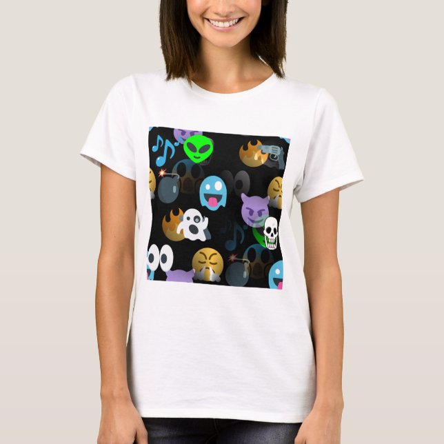 halloween emojis T-Shirt (Front)