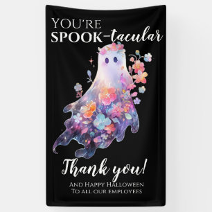 Halloween Employee Thank You Banner