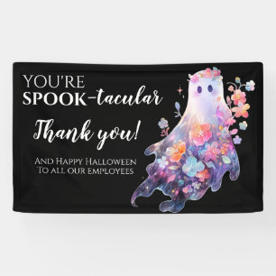 Halloween Employee Thank You Banner