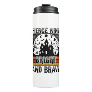 Halloween Empowerment Shirt Brave Vintage Witchy D Thermal Tumbler