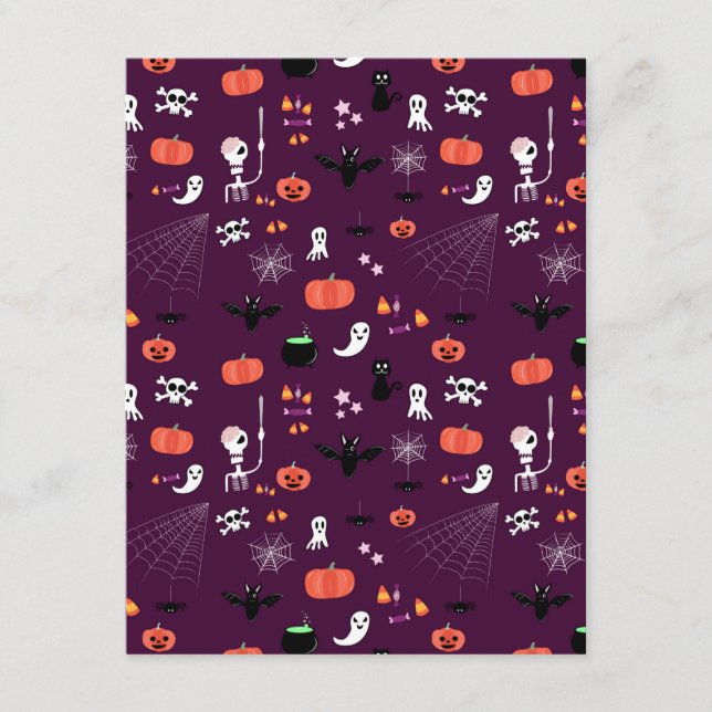 Halloween Enclosure Card (Front)